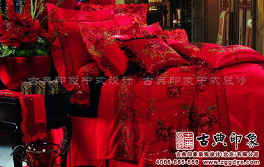中国人的红色情结——喜庆中式布艺