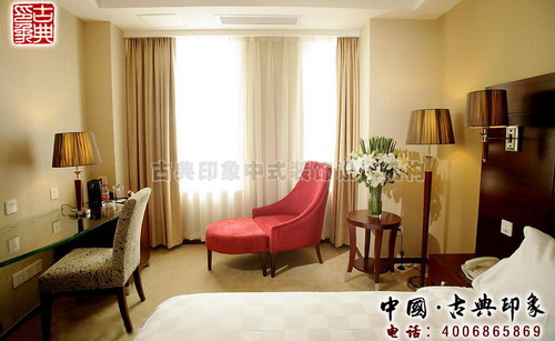 现代中式风格完美表现——星级酒店客房中式设计