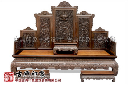 古典中式家具罗汉榻