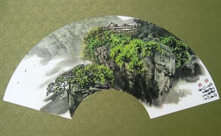 空灵的山水国画 古典中式风格营造精神桃花源