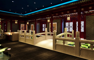 水墨氤氲的江南画卷，江南中式风格博物馆装修