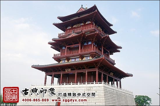 文昌阁古建中式设计