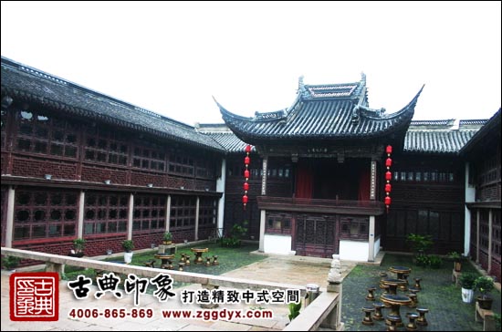 中式设计古典庭院