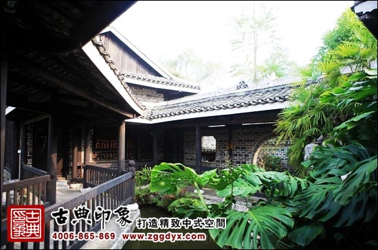 中式设计古典庭院