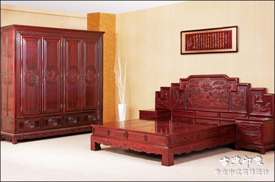 红酸枝中式古典家具