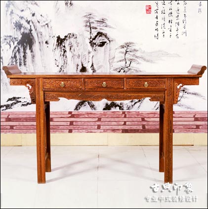 中式古典家具翘头案