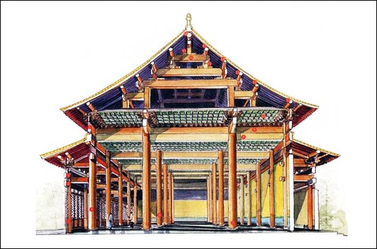 中式古建结构