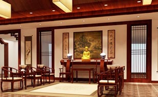 传统家具与中式室内空间的和谐互衬