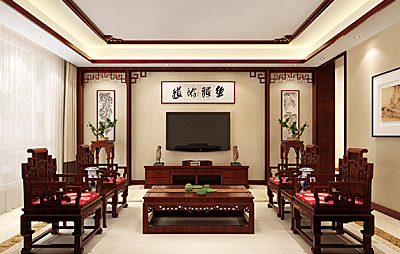 别墅现代中式风格设计——淡泊以明志