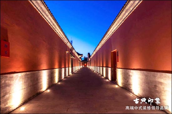 中式家具艺术馆长廊