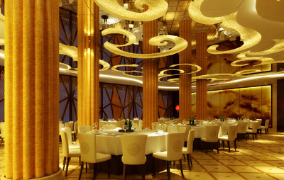 现代中式酒店设计  东西方元素复古与创新元素混搭